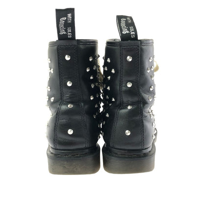 【中古品】【メンズ】 Dr.Martens ドクターマーチン STUDS 8EYE BOOT スタッズ 8ホール ブーツ 靴 164-260507-na-17-tag サイズ：UK 7 カラー：BLACK 万代Net店