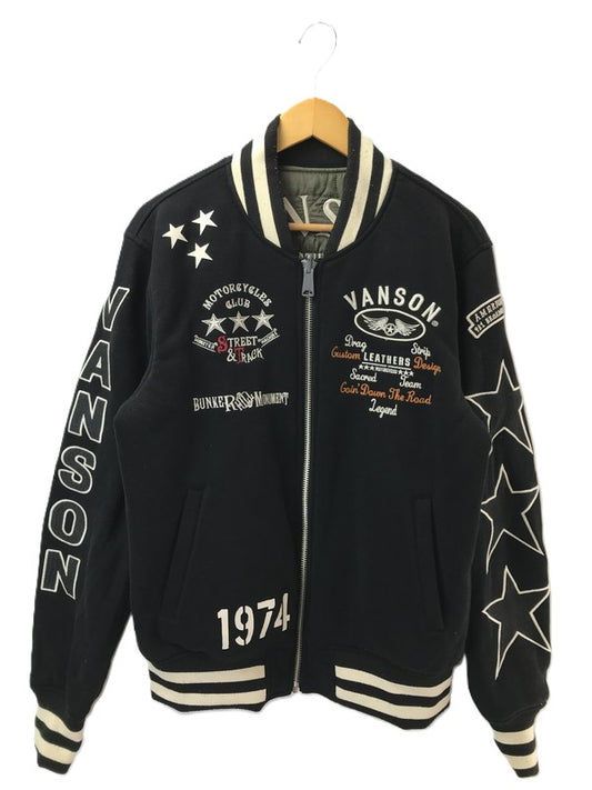 【中古品】【メンズ】 VANSON バンソン REVERSIBLE QUILTING JACKET リバーシブル キルティング ジャケット アウター 145-260425-rt-06-tagh サイズ：L カラー：ブラック/カーキ 万代Net店