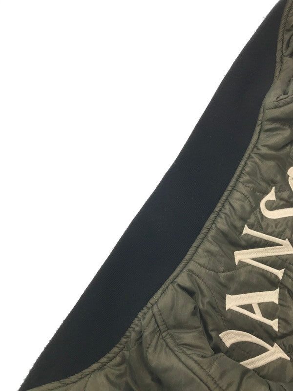 【中古品】【メンズ】 VANSON バンソン REVERSIBLE QUILTING JACKET リバーシブル キルティング ジャケット アウター 145-260425-rt-06-tagh サイズ：L カラー：ブラック/カーキ 万代Net店