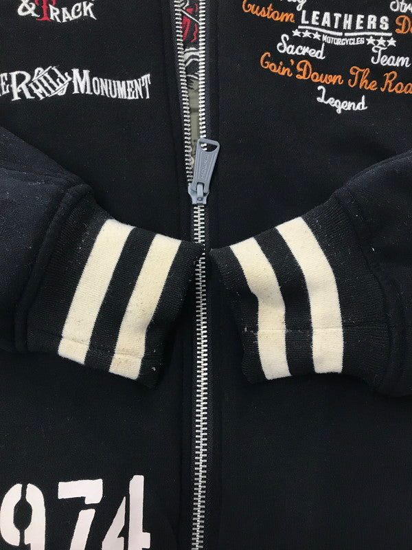 【中古品】【メンズ】 VANSON バンソン REVERSIBLE QUILTING JACKET リバーシブル キルティング ジャケット アウター 145-260425-rt-06-tagh サイズ：L カラー：ブラック/カーキ 万代Net店