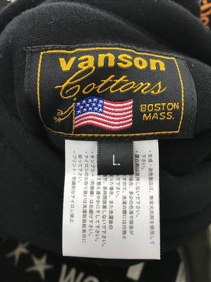 【中古品】【メンズ】 VANSON バンソン REVERSIBLE QUILTING JACKET リバーシブル キルティング ジャケット アウター 145-260425-rt-06-tagh サイズ：L カラー：ブラック/カーキ 万代Net店