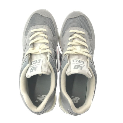 【中古美品】【メンズ】 NEW BALANCE ニューバランス 574 U574TC2 スニーカー 靴 162-260503-na-16-tagh サイズ：27cm US 9 カラー：SLATE GREY TURTLEDOVE SEA SALT 万代Net店