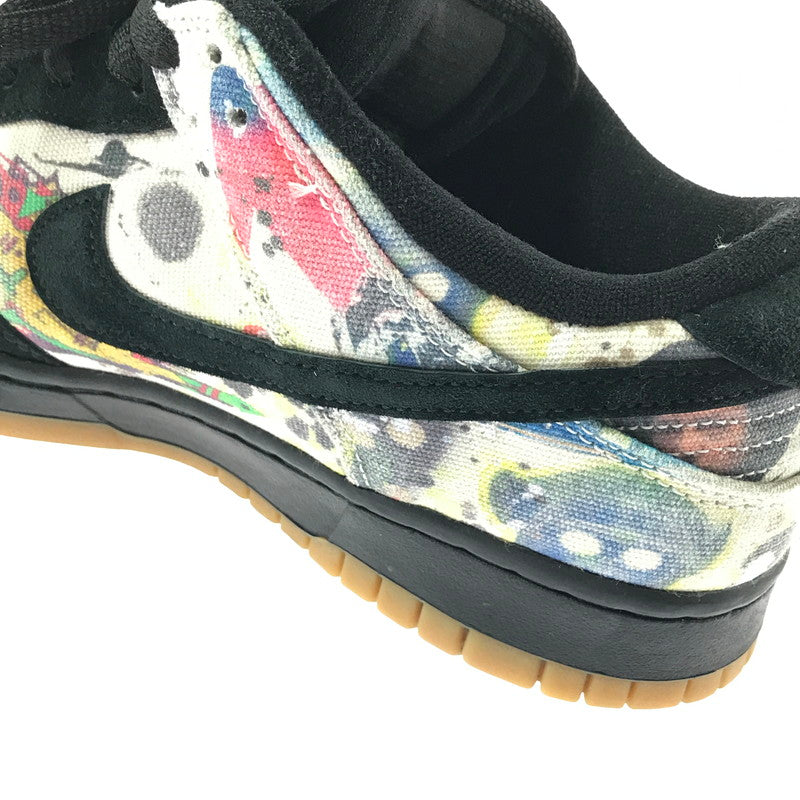 【中古品】【メンズ】 NIKE SB ナイキエスビー × SUPREME シュプリーム DUNK LOW OG QS FD8778-001 ダンク ロー スニーカー 靴 160-260427-na-04-tagh サイズ：28cm US 10 カラー：BLACK/BLACK-MULTI 万代Net店