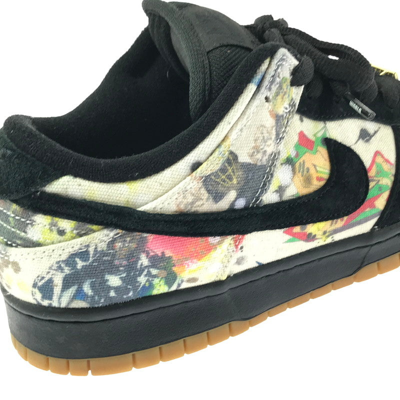【中古品】【メンズ】 NIKE SB ナイキエスビー × SUPREME シュプリーム DUNK LOW OG QS FD8778-001 ダンク ロー スニーカー 靴 160-260427-na-04-tagh サイズ：28cm US 10 カラー：BLACK/BLACK-MULTI 万代Net店