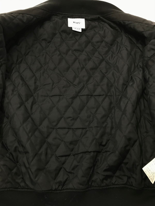 【中古品】【メンズ】 WTAPS ダブルタップス 23SS TEAM JACKET NYLON.TWILL.DSQD 231TQDT-JKM01 チームジャケット ナイロンツイル アウター 142-260425-rt-01-tagh サイズ：3 カラー：ブラック 万代Net店