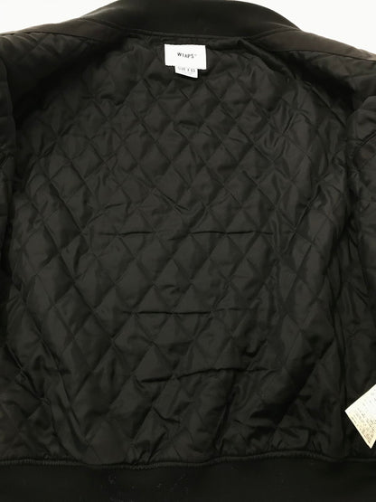【中古品】【メンズ】 WTAPS ダブルタップス 23SS TEAM JACKET NYLON.TWILL.DSQD 231TQDT-JKM01 チームジャケット ナイロンツイル アウター 142-260425-rt-01-tagh サイズ：3 カラー：ブラック 万代Net店