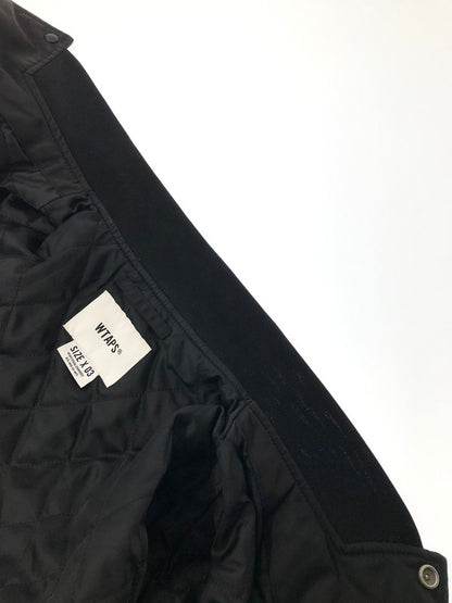 【中古品】【メンズ】 WTAPS ダブルタップス 23SS TEAM JACKET NYLON.TWILL.DSQD 231TQDT-JKM01 チームジャケット ナイロンツイル アウター 142-260425-rt-01-tagh サイズ：3 カラー：ブラック 万代Net店