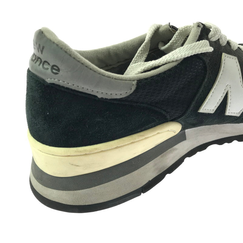 【現状渡し品】【メンズ】 NEW BALANCE ニューバランス M990BLK USA製 スニーカー 靴 162-260622-na-15-tagh サイズ：26.5cm US 08 1/2 カラー：ブラック系 万代Net店