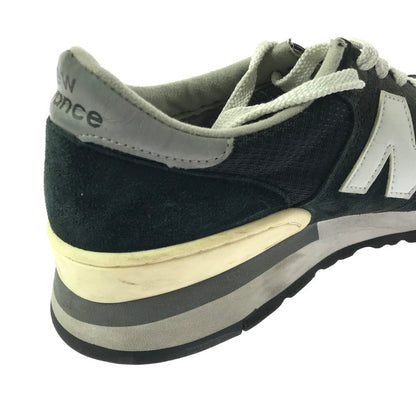 【現状渡し品】【メンズ】 NEW BALANCE ニューバランス M990BLK USA製 スニーカー 靴 162-260622-na-15-tagh サイズ：26.5cm US 08 1/2 カラー：ブラック系 万代Net店