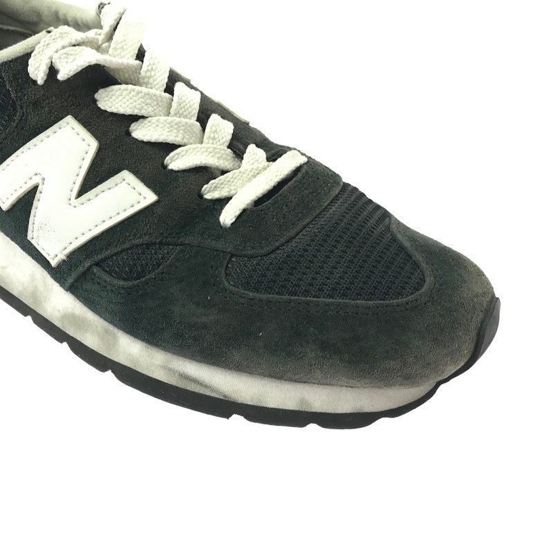 【現状渡し品】【メンズ】 NEW BALANCE ニューバランス M990BLK USA製 スニーカー 靴 162-260622-na-15-tagh サイズ：26.5cm US 08 1/2 カラー：ブラック系 万代Net店