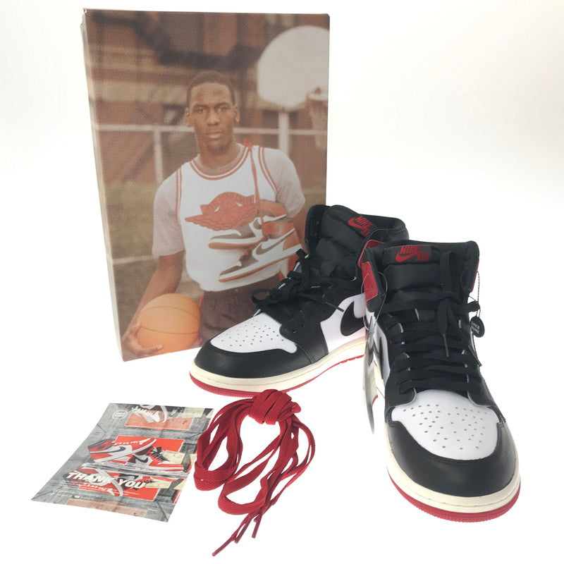 【中古品】【メンズ】 NIKE ナイキ AIR JORDAN 1 RETRO HIGH OG DZ5485-106 エア ジョーダン 1 レトロ ハイ オリジナル スニーカー 靴 160-260430-yy-02-tag サイズ：27cm/US9 カラー："BLACK TOE" WHITE/BLACK-VARSITY RED-SAIL 万代Net店