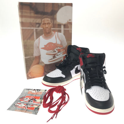【中古品】【メンズ】 NIKE ナイキ AIR JORDAN 1 RETRO HIGH OG DZ5485-106 エア ジョーダン 1 レトロ ハイ オリジナル スニーカー 靴 160-260430-yy-02-tag サイズ：27cm/US9 カラー："BLACK TOE" WHITE/BLACK-VARSITY RED-SAIL 万代Net店