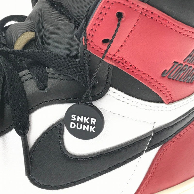 【中古品】【メンズ】 NIKE ナイキ AIR JORDAN 1 RETRO HIGH OG DZ5485-106 エア ジョーダン 1 レトロ ハイ オリジナル スニーカー 靴 160-260430-yy-02-tag サイズ：27cm/US9 カラー："BLACK TOE" WHITE/BLACK-VARSITY RED-SAIL 万代Net店
