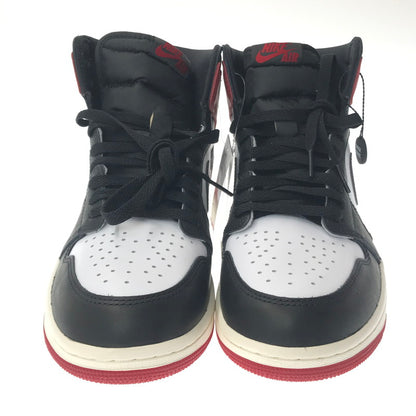 【中古品】【メンズ】 NIKE ナイキ AIR JORDAN 1 RETRO HIGH OG DZ5485-106 エア ジョーダン 1 レトロ ハイ オリジナル スニーカー 靴 160-260430-yy-02-tag サイズ：27cm/US9 カラー："BLACK TOE" WHITE/BLACK-VARSITY RED-SAIL 万代Net店