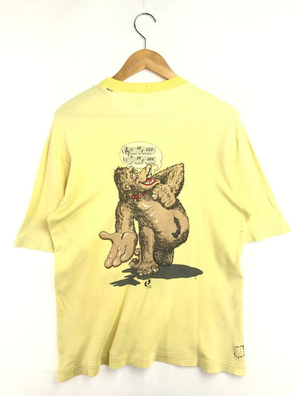 【現状渡し品】【メンズ】 HANG TEN ハン テン 80's GORILLA T-SHIRT 80年代 ゴリラ Ｔシャツ トップス ヴィンテージ 146-260604-rt-26-tagh サイズ：L カラー：イエロー 万代Net店