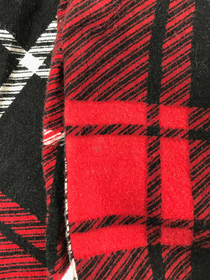 【中古品】【メンズ】 CALVIN KLEIN カルバン クライン 90～00's LS FLANNEL SHIRT ロングスリーブ フランネル シャツ トップス 141-260522-rt-15-tagh サイズ：L カラー：レッド 万代Net店