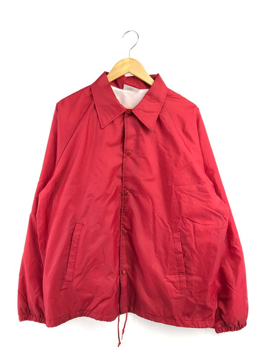 【現状渡し品】【メンズ】 AUBURN SPORTSWEAR アーバンスポーツウェア 80'S-90'S COACH JACKET 80年代-90年代 コーチジャケット ライトアウター USA製 146-260509-na-18-tag サイズ：XL カラー：レッド 万代Net店