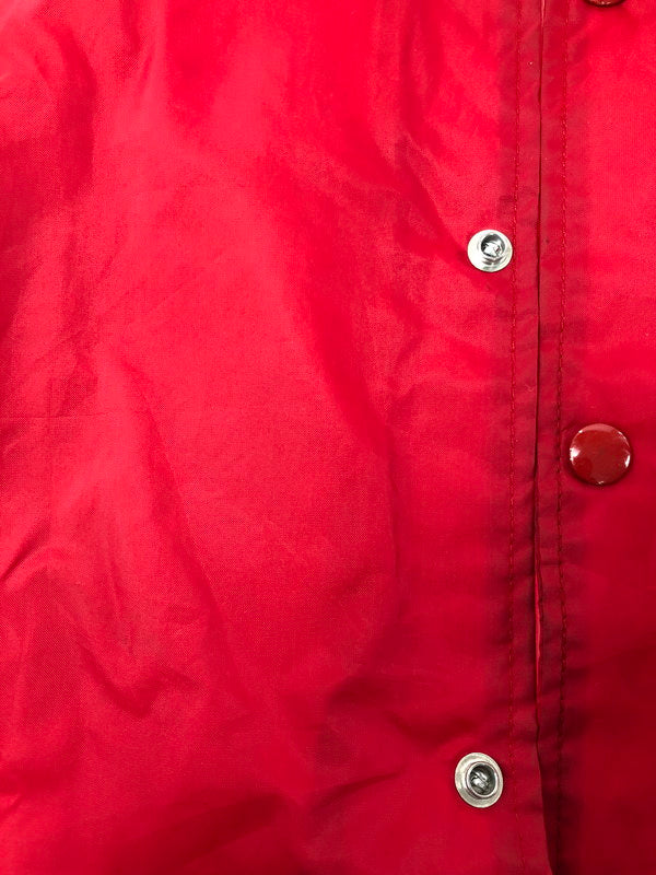 【現状渡し品】【メンズ】 AUBURN SPORTSWEAR アーバンスポーツウェア 80'S-90'S COACH JACKET 80年代-90年代 コーチジャケット ライトアウター USA製 146-260509-na-18-tag サイズ：XL カラー：レッド 万代Net店
