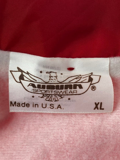 【現状渡し品】【メンズ】 AUBURN SPORTSWEAR アーバンスポーツウェア 80'S-90'S COACH JACKET 80年代-90年代 コーチジャケット ライトアウター USA製 146-260509-na-18-tag サイズ：XL カラー：レッド 万代Net店
