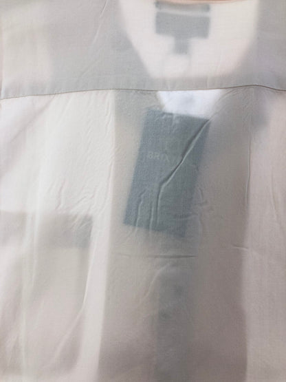 【中古美品】【メンズ】 BRIXTON ブリクストン BUNKER S/S SHIRT 01269 バンカー ショートスリーブ シャツ 開襟シャツ トップス 142-260509-rt-03-tag サイズ：M カラー：ホワイト 万代Net店