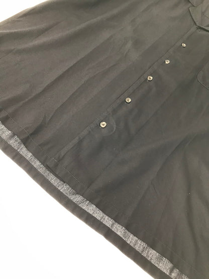 【中古品】【メンズ】 BRIXTON ブリクストン BUNKER S/S WVN 01269 オープンカラーシャツ 半袖シャツ 142-260520-na-25-tagh サイズ：L カラー：ブラック 万代Net店