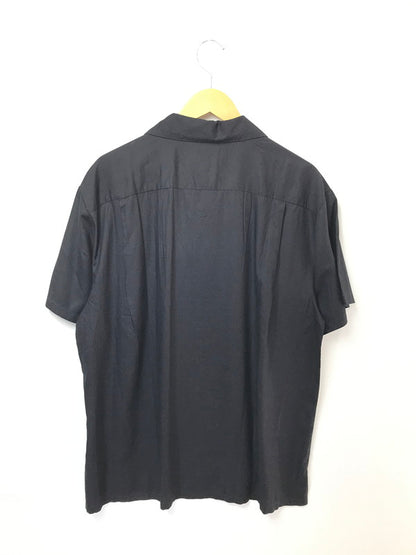 【中古品】【メンズ】 BRIXTON ブリクストン BUNKER S/S WVN 01269 オープンカラーシャツ 半袖シャツ 142-260520-na-25-tagh サイズ：L カラー：ブラック 万代Net店