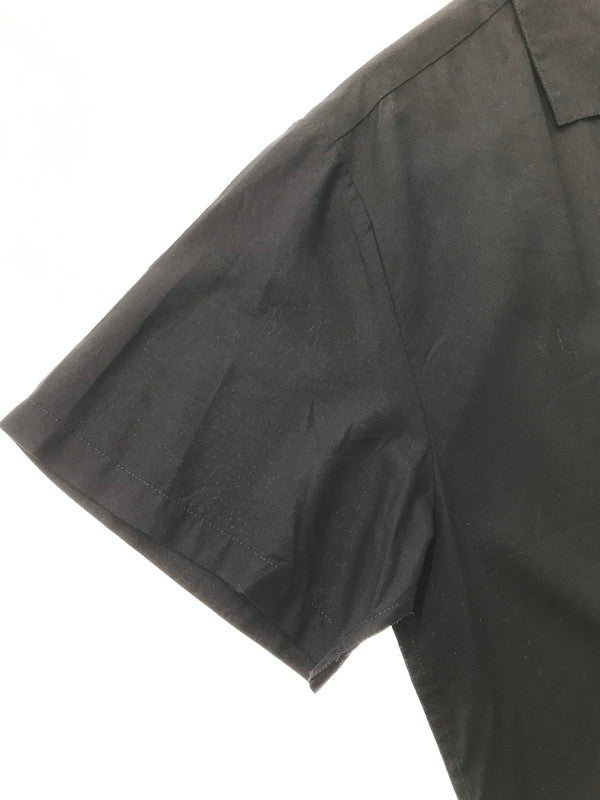 【中古品】【メンズ】 BRIXTON ブリクストン BUNKER S/S WVN 01269 オープンカラーシャツ 半袖シャツ 142-260520-na-25-tagh サイズ：L カラー：ブラック 万代Net店