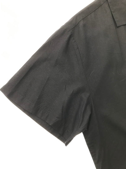 【中古品】【メンズ】 BRIXTON ブリクストン BUNKER S/S WVN 01269 オープンカラーシャツ 半袖シャツ 142-260520-na-25-tagh サイズ：L カラー：ブラック 万代Net店