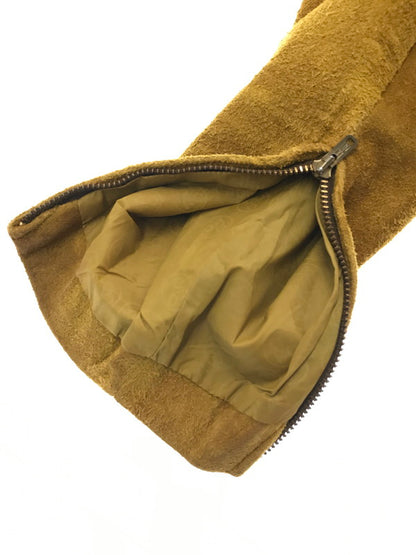 【現状渡し品】【メンズ】 WHEELS OF MAN ホイール オブ マン 60～70's SUEDE LEATHER JACKET スエード レザー ジャケット TALONジッパー ヴィンテージ アウター 146-260425-rt-20-tagh カラー：キャメル 万代Net店
