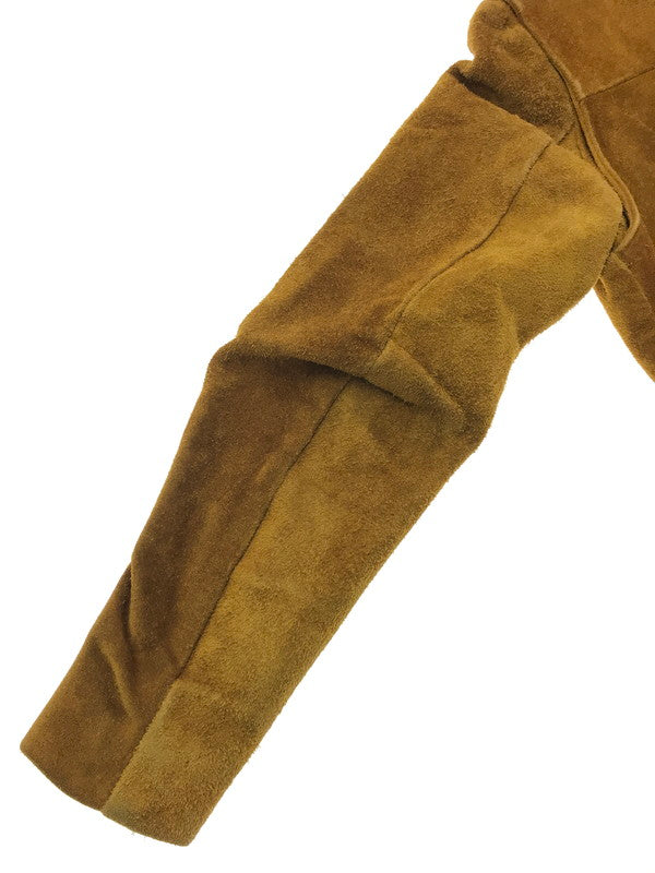 【現状渡し品】【メンズ】 WHEELS OF MAN ホイール オブ マン 60～70's SUEDE LEATHER JACKET スエード レザー ジャケット TALONジッパー ヴィンテージ アウター 146-260425-rt-20-tagh カラー：キャメル 万代Net店