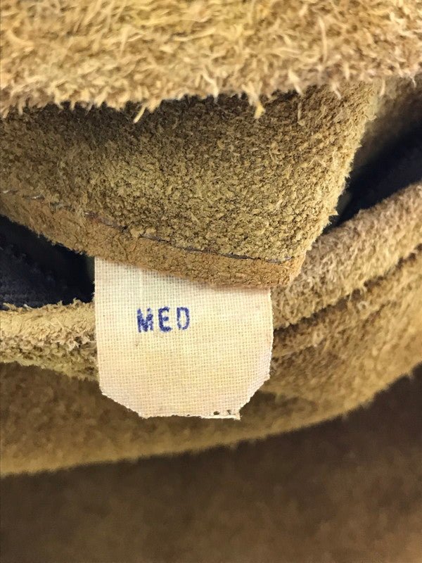 【現状渡し品】【メンズ】 WHEELS OF MAN ホイール オブ マン 60～70's SUEDE LEATHER JACKET スエード レザー ジャケット TALONジッパー ヴィンテージ アウター 146-260425-rt-20-tagh カラー：キャメル 万代Net店