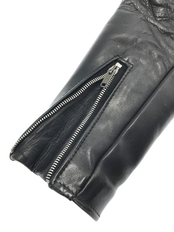 【中古品】【メンズ】 SCHOTT ショット DOUBLE RIDERS JACKET LOT618 USA製 ダブルライダース ジャケット アウター 145-260425-rt-05-tagh サイズ：34 カラー：ブラック 万代Net店