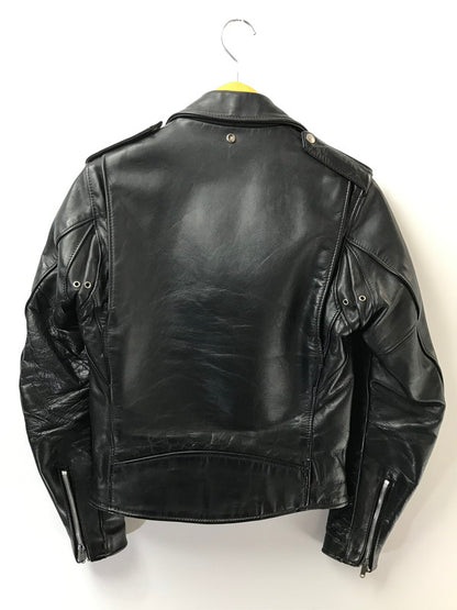 【中古品】【メンズ】 SCHOTT ショット DOUBLE RIDERS JACKET LOT618 USA製 ダブルライダース ジャケット アウター 145-260425-rt-05-tagh サイズ：34 カラー：ブラック 万代Net店