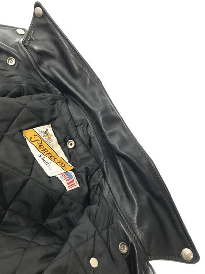 【中古品】【メンズ】 SCHOTT ショット DOUBLE RIDERS JACKET LOT618 USA製 ダブルライダース ジャケット アウター 145-260425-rt-05-tagh サイズ：34 カラー：ブラック 万代Net店
