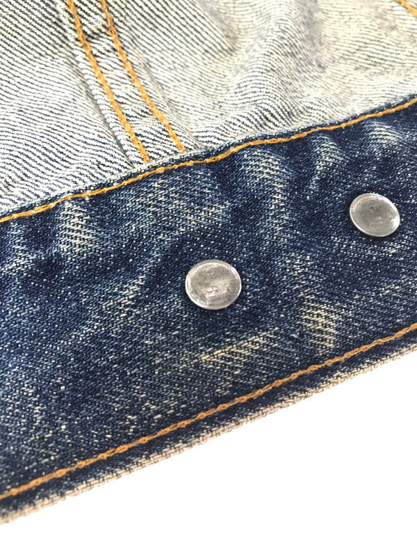 【中古品】【メンズ】 LEVI'S リーバイス 4TH DENIM JACKET 526刻印 推定70年代～80年代 フォース デニムジャケット アウター 146-260426-rt-09-tagh サイズ：不明 下記参照 カラー：ブルー系 万代Net店