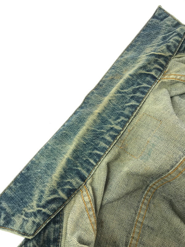 【中古品】【メンズ】 LEVI'S リーバイス 4TH DENIM JACKET 526刻印 推定70年代～80年代 フォース デニムジャケット アウター 146-260426-rt-09-tagh サイズ：不明 下記参照 カラー：ブルー系 万代Net店