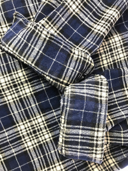 【中古品】【メンズ】 PENDLETON ペンドルトン 70's WOOL CHECK SHIRT USA製 70年代 ウール チェック シャツ トップス 長袖シャツ 146-260820-rt-08-tag サイズ：L カラー：ブルー 万代Net店