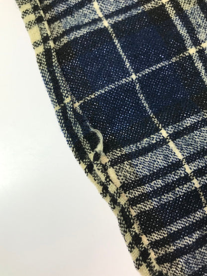 【中古品】【メンズ】 PENDLETON ペンドルトン 70's WOOL CHECK SHIRT USA製 70年代 ウール チェック シャツ トップス 長袖シャツ 146-260820-rt-08-tag サイズ：L カラー：ブルー 万代Net店