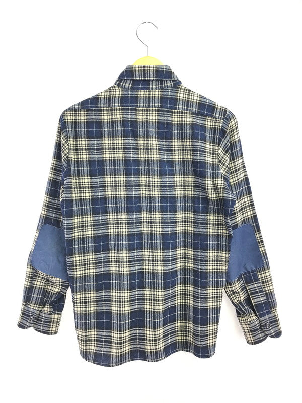 【中古品】【メンズ】 PENDLETON ペンドルトン 70's WOOL CHECK SHIRT USA製 70年代 ウール チェック シャツ トップス 長袖シャツ 146-260820-rt-08-tag サイズ：L カラー：ブルー 万代Net店