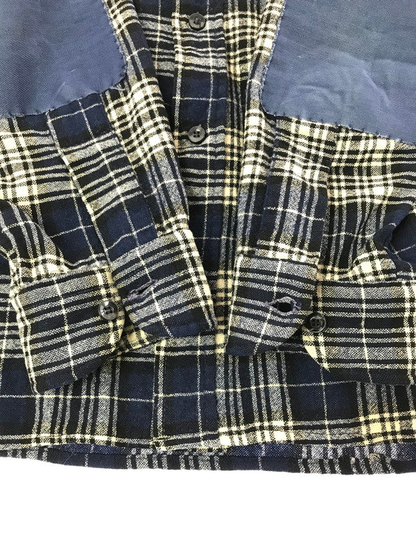 【中古品】【メンズ】 PENDLETON ペンドルトン 70's WOOL CHECK SHIRT USA製 70年代 ウール チェック シャツ トップス 長袖シャツ 146-260820-rt-08-tag サイズ：L カラー：ブルー 万代Net店