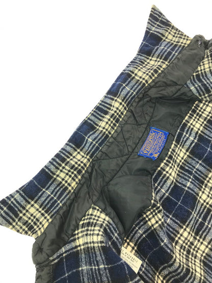 【中古品】【メンズ】 PENDLETON ペンドルトン 70's WOOL CHECK SHIRT USA製 70年代 ウール チェック シャツ トップス 長袖シャツ 146-260820-rt-08-tag サイズ：L カラー：ブルー 万代Net店