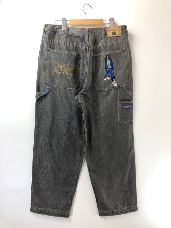 【中古品】【メンズ】 SNOOP DOGG CLOTHING COMPANY スヌープ ドッグ クローシング カンパニー 90's～00's PAINTER DENIM PANTS ペインター デニムパンツ ボトムス 153-260426-rt-12-tagh サイズ：38 カラー：グレー 万代Net店