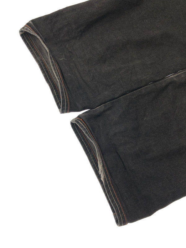 【中古品】【メンズ】 PLATINUM FUBU プラチナム フブ FAT ALBERT DENIM PANTS ファット アルバート デニムパンツ 153-260426-rt-15-tagh サイズ：34 カラー：ブラック 万代Net店
