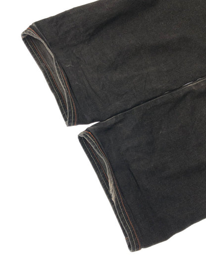 【中古品】【メンズ】 PLATINUM FUBU プラチナム フブ FAT ALBERT DENIM PANTS ファット アルバート デニムパンツ 153-260426-rt-15-tagh サイズ：34 カラー：ブラック 万代Net店