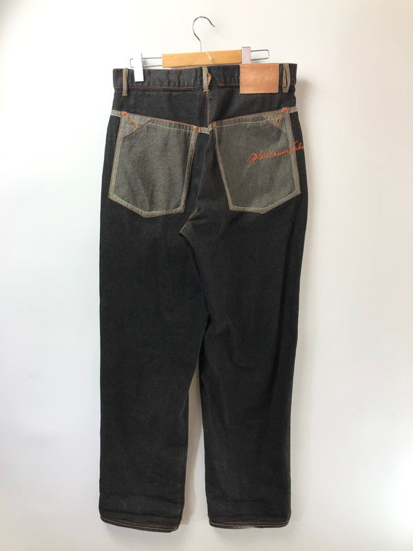 【中古品】【メンズ】 PLATINUM FUBU プラチナム フブ FAT ALBERT DENIM PANTS ファット アルバート デニムパンツ 153-260426-rt-15-tagh サイズ：34 カラー：ブラック 万代Net店