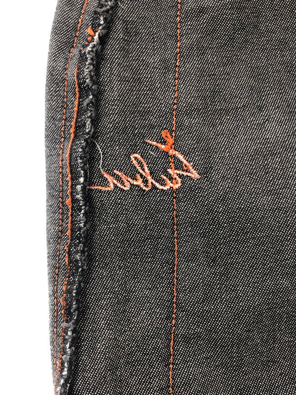 【中古品】【メンズ】 PLATINUM FUBU プラチナム フブ FAT ALBERT DENIM PANTS ファット アルバート デニムパンツ 153-260426-rt-15-tagh サイズ：34 カラー：ブラック 万代Net店