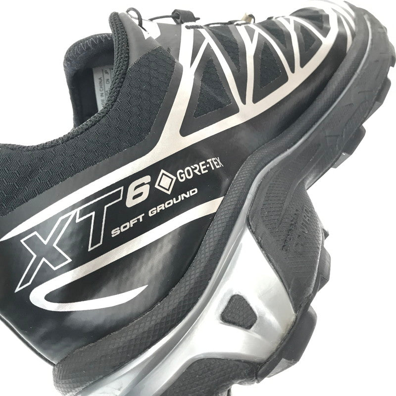【中古品】【メンズ】 SALOMON サロモン XT-6 GORE-TEX 474506 スニーカー 靴 162-260503-na-18-tagh サイズ：28.5cm US 10.5 カラー：BLACK FOOTWEAR SILVER 万代Net店