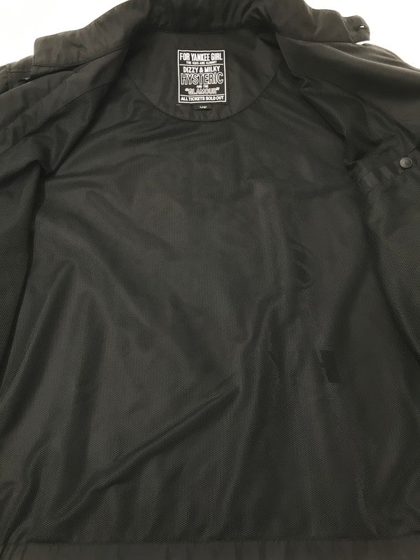 【中古品】【メンズ】 HYSTERIC GLAMOUR ヒステリックグラマー 25SS COBRA PRINT NYLON RACING JACKET 02251AB10 コブラ プリント ナイロン ジャケット 141-260425-rt-03-tagh サイズ：L カラー：ブラック 万代Net店