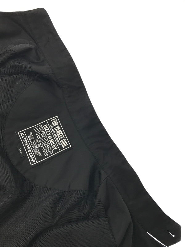 【中古品】【メンズ】 HYSTERIC GLAMOUR ヒステリックグラマー 25SS COBRA PRINT NYLON RACING JACKET 02251AB10 コブラ プリント ナイロン ジャケット 141-260425-rt-03-tagh サイズ：L カラー：ブラック 万代Net店