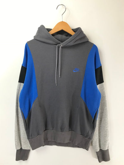 【現状渡し品】【メンズ】 NIKE ナイキ 80'S SWEAT PARKA 80年代 切り替え スウェット パーカー 紺タグ 146-260711-na-14-tagh サイズ：L カラー：マルチカラー 万代Net店